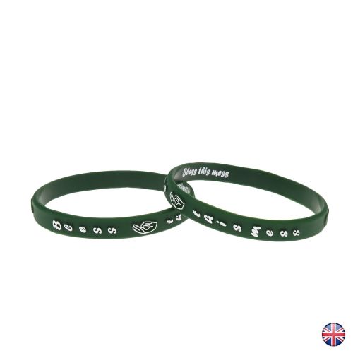 Bransoletka BLESS THIS MESS dziesiątek różańca