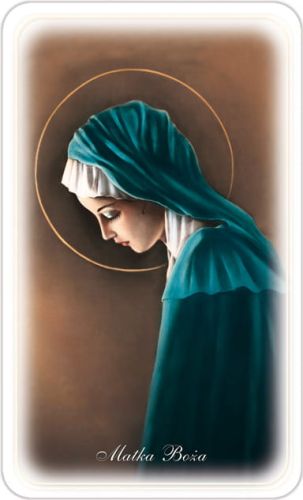 Obrazki święte z modlitwą do Matki Bożej Bolesnej