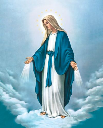 Plakat religijny Matka Boża Niepokalana