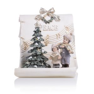 Figurka świąteczna - świecąca -  Peace - Boże Narodzenie
