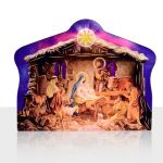 Szopka Bożonarodzeniowa - Święta Rodzina - Pasterze