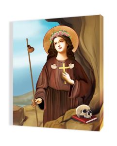 Obraz religijny na płótnie Święta Rozalia - patronka chroniąca od zarazy