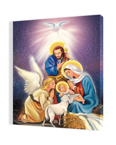 Obraz religijny na płótnie Święta Rodzina