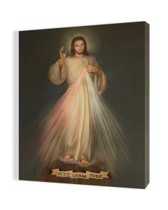 Obraz religijny na płótnie Jezus Miłosierny - Jezu Ufam Tobie