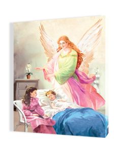 Obraz religijny na płótnie Anioł Stróż