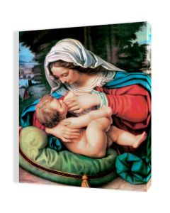 Obraz religijny na płótnie Matka Boża Karmiąca