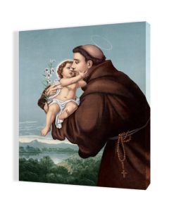 Obraz religijny na płótnie Święty Antoni z Padwy