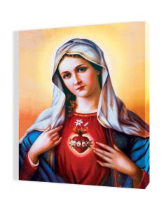 Obraz religijny na płótnie Serce Maryi