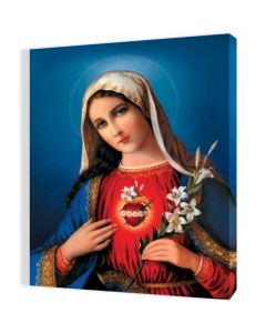 Obraz religijny na płótnie Serce Maryi