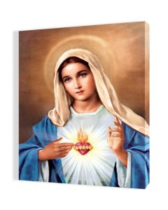Obraz religijny na płótnie Serce Maryi