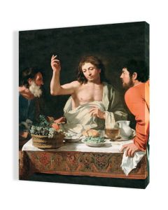 Obraz religijny na płótnie Spotkanie w Emaus
