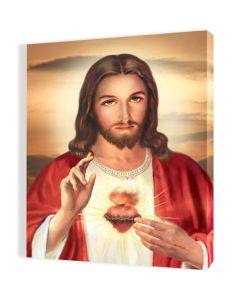 Obraz religijny na płótnie Serce Jezusa