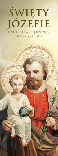 Baner religijny - Rok Świętego Józefa - 75x200cm