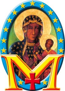 Emblemat Matka Boża Częstochowska - 25 sztuk