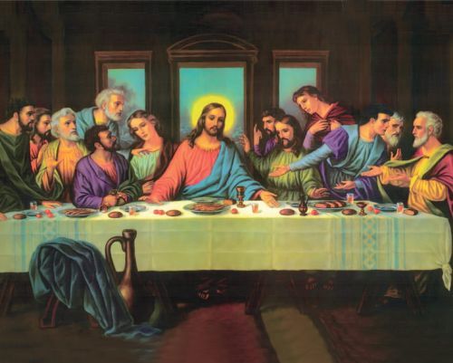 Plakat religijny Ostatnia wieczerza