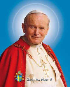 Plakat religijny Jan Paweł II