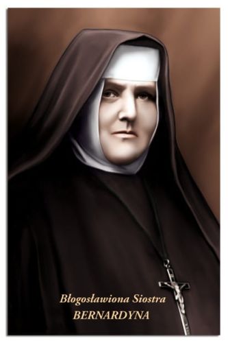 Obrazki święte z nowenną do Błogosławionej Siostry Bernardyny