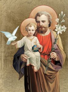 Plakat Święty Józef