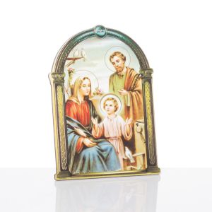 Obrazki religijne Święta Rodzina - z podstawką - 5 szt.