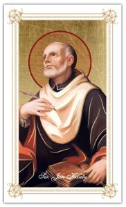 Obrazki święte z modlitwą do Świętego Jana Kantego