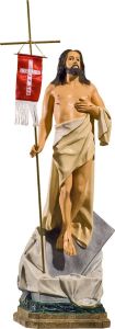 Figura Jezus Chrystus Zmartwychwstały  (63 cm)