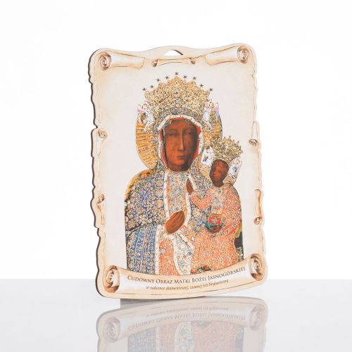 Obrazek religijny Matka Boża Częstochowska w sukience diamentowej - 10 szt.