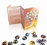 Kontrolki różańcowe książeczka - 25 szt.