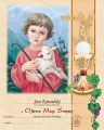 Obrazki Komunijne w ramce - Jezus Chrystus Dobry Pasterz