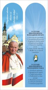 Zakładki – Święty Jan Paweł II - 50 szt.