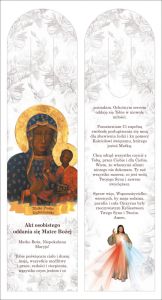 Zakładki - Jezus Miłosierny, Matka Boża Częstochowska - 50 szt.