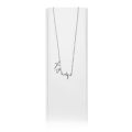 Naszyjnik - wiara - nadzieja - miłość - Stainless Steel