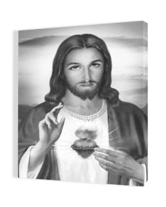 Obraz religijny na płótnie Serce Jezusa