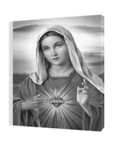 Obraz religijny na płótnie Serce Maryi