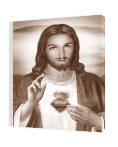 Obraz religijny na płótnie Serce Jezusa