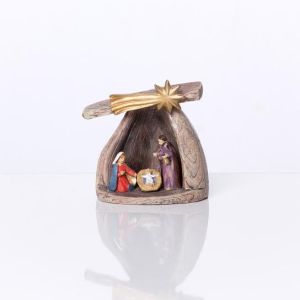 Szopka bożonarodzeniowa  Święta Rodzina 6 cm  Classic - 6 szt.