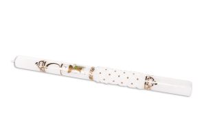 Świeca komunijna z Kielichem i Hostią