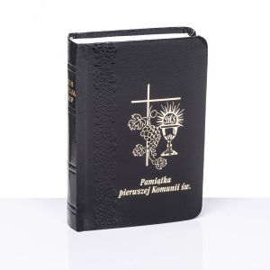Modlitewnik Książeczka Komunijna - JMJ - czarna