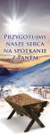Baner na Boże Narodzenie "Przygotujmy nasze serca na spotkanie z Panem" 75x200cm