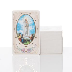 Obrazki Święte "modlitwa w drodze" Matka Boża Fatimska