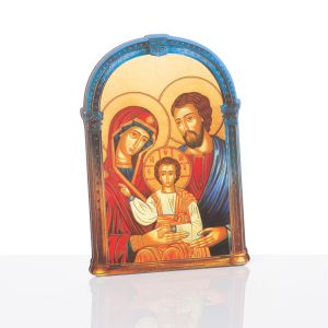Obrazki religijne Święta Rodzina - z podstawką - 5 szt.