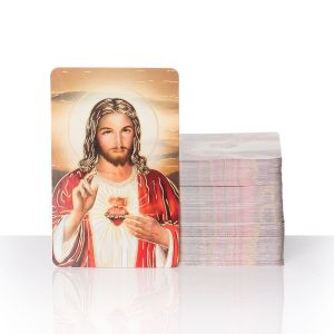 Obrazki Święte "modlitwa w drodze" Serce Jezusa