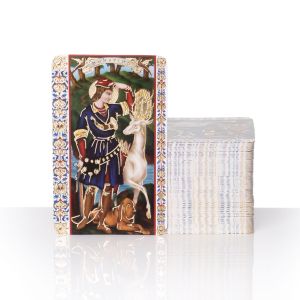 Obrazki Święte "modlitwa w drodze" Święty Hubert