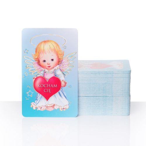 Obrazki święte dla dzieci "modlitwa w drodze" Anioł Stróż