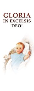 Baner na Boże Narodzenie, "Gloria in Excelsis Deo" 75x200 cm