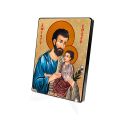 Naklejana ikona religijna Święty Józef