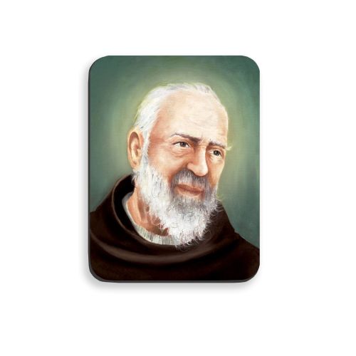 Magnesy religijne Święty Ojciec Pio - 10 szt.