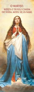 Baner religijny Wniebowzięcie Najświętszej Maryi Panny 75x200 cm