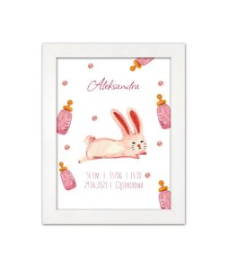 Metryczka dla dziecka z personalizacją