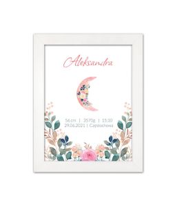 Metryczka dla dziecka z personalizacją