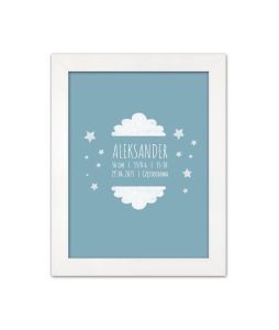 Metryczka dla dziecka z personalizacją